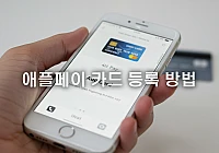 아이폰 애플페이 카드 등록, 이렇게 쉽다고? 아이폰 애플페이 카드 등록, 이렇게 쉽다고?