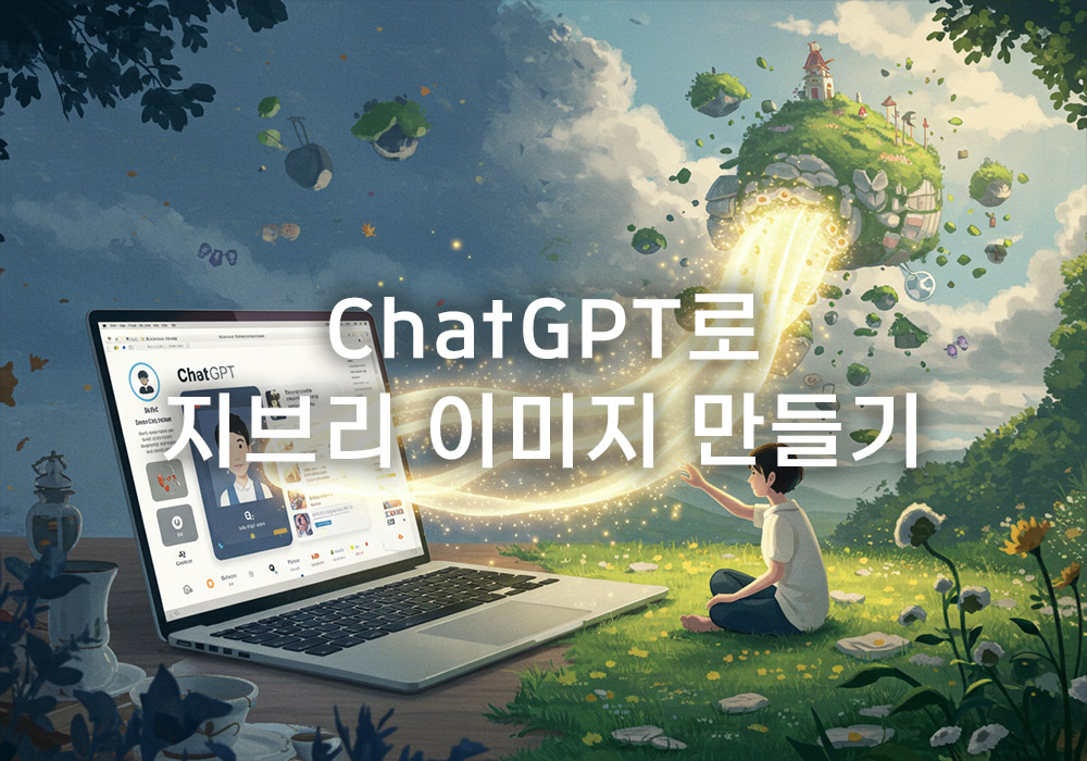 ChatGPT로 나만의 지브리 이미지 만들기 ChatGPT로 나만의 지브리 이미지 만들기