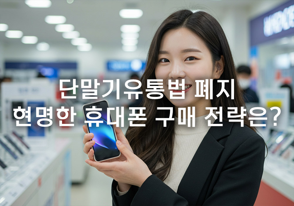 단말기유통법 폐지: 현명한 휴대폰 구매 전략은? 단말기유통법 폐지: 현명한 휴대폰 구매 전략은?