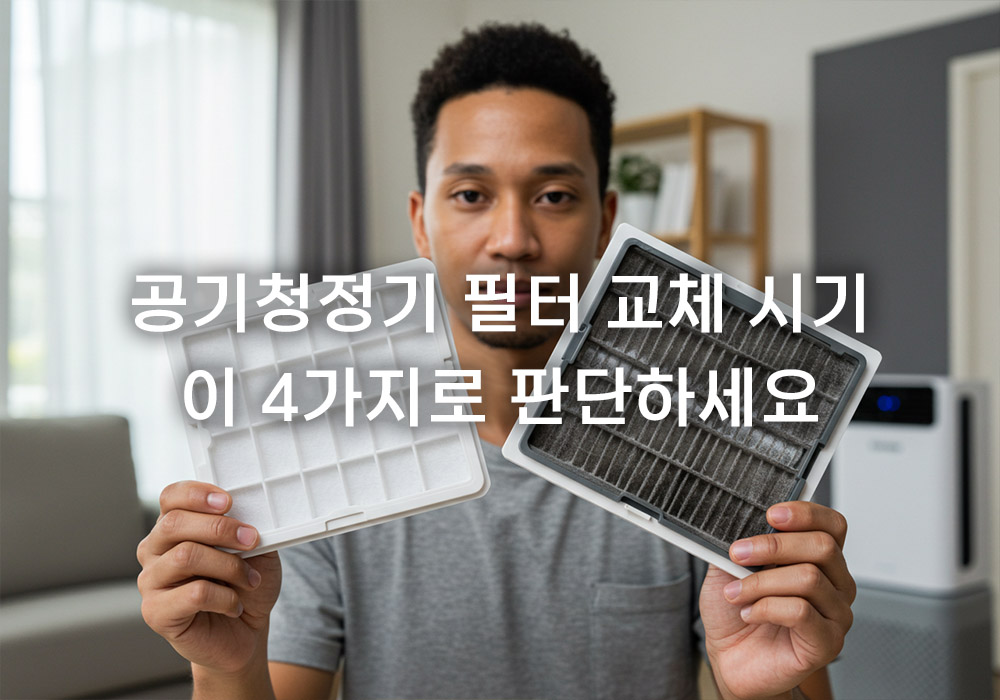 공기청정기 필터 교체 시기, 이 4가지로 판단하세요 공기청정기 필터 교체 시기, 이 4가지로 판단하세요
