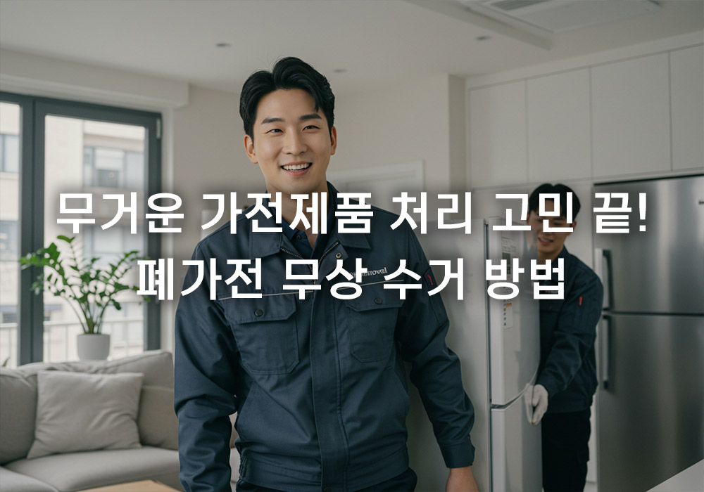 폐가전 무상 수거 신청 방법: 품목, 기간, 주의사항 완벽 가이드 폐가전 무상 수거 신청 방법: 품목, 기간, 주의사항 완벽 가이드