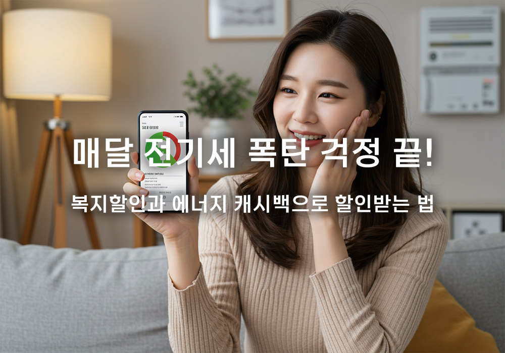전기요금 감면 대상, 내가 받을 수 있는 전기세 할인 혜택은?