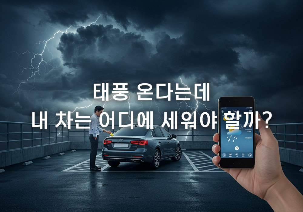 태풍 대비 차량 관리: 침수 피해 예방하는 차량 안전 지침 태풍 대비 차량 관리: 침수 피해 예방하는 차량 안전 지침
