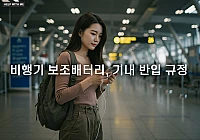 비행기 보조배터리 규정 완벽 가이드: Wh 계산법부터 위탁 수하물 금지 이유, 항공사별 지침 비행기 보조배터리 규정 완벽 가이드: Wh 계산법부터 위탁 수하물 금지 이유, 항공사별 지침