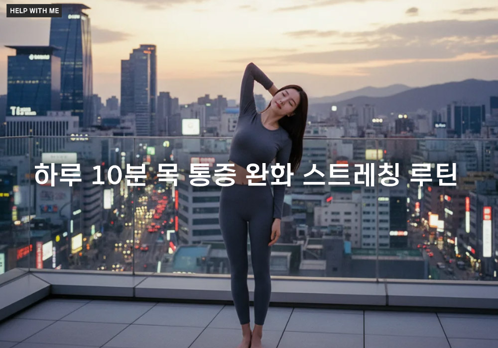하루 10분 목 통증 완화 스트레칭 루틴: 사무직 필수 5가지 동작 하루 10분 목 통증 완화 스트레칭 루틴: 사무직 필수 5가지 동작