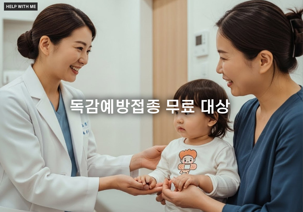 독감예방접종 무료 대상, 놓치지 마세요! 연령별 조건과 접종 시기 정리