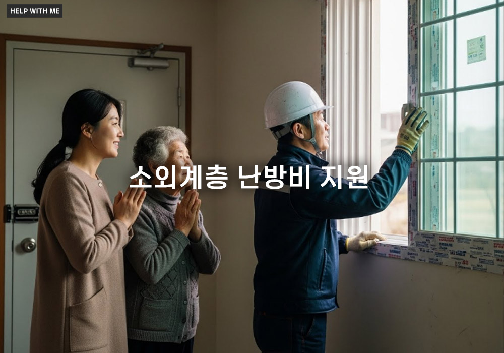 소외계층 난방비 지원: 놓치지 말아야 할 난방비 추가 지원 사업 5가지