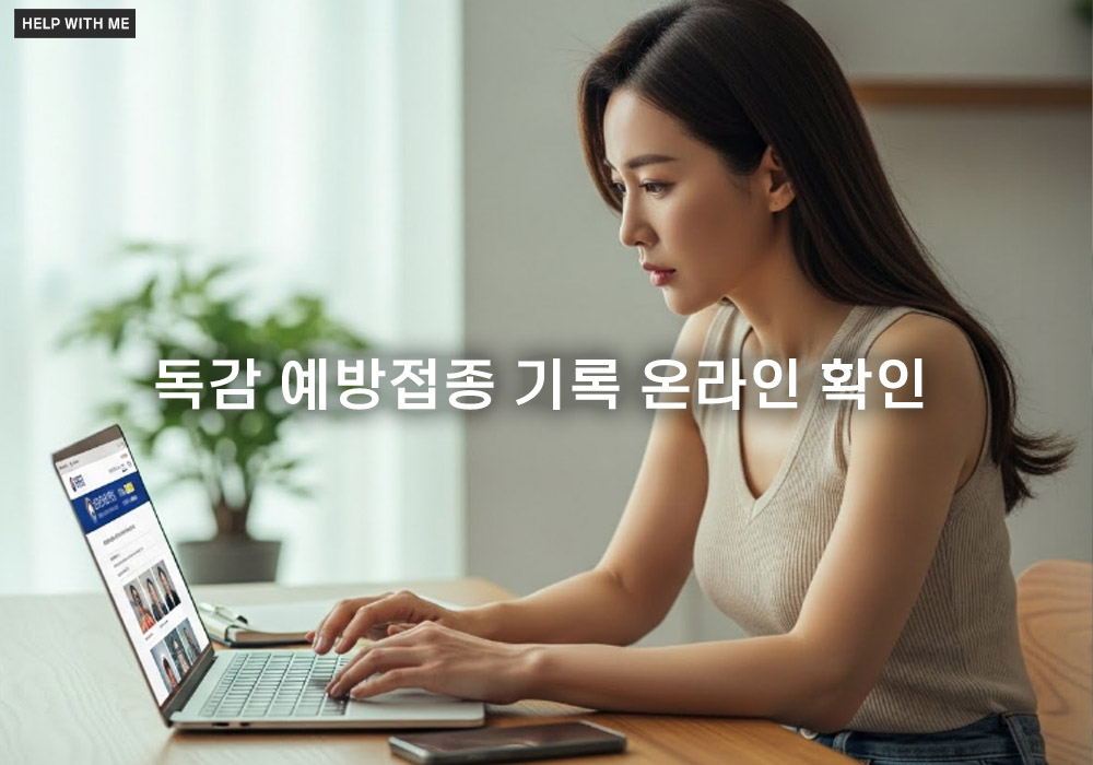 간편하게! 독감 예방접종 기록 온라인 확인 및 증명서 발급 방법 총정리