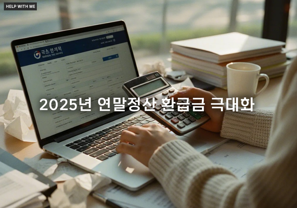 2025년 연말정산 환급금 극대화: 놓치기 쉬운 공제 항목 4가지와 세금 절감 전략
