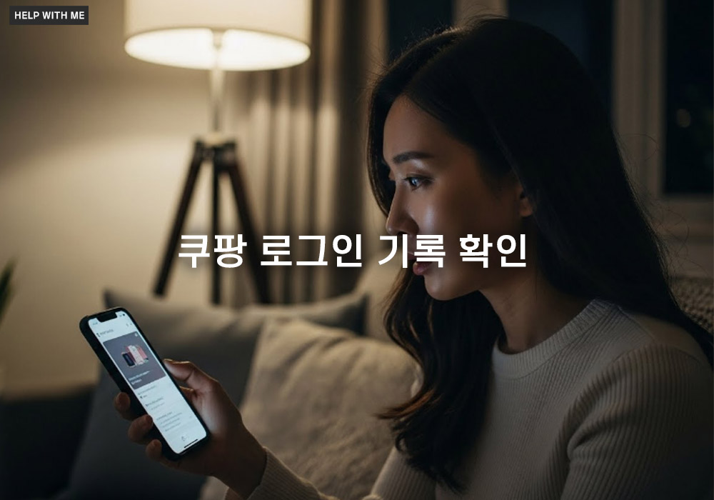 쿠팡 로그인 기록 확인, 해킹 징후 찾는 3가지 방법과 대처법