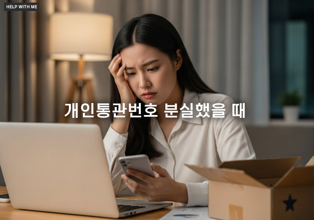 개인통관번호 분실했을 때: 초보자를 위한 5분 해결 및 대응법