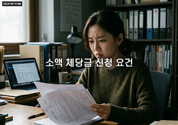 소액 체당금 신청 요건 확인하고 체불 임금 빠르게 받는 절차