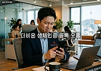 더비온 생체인증 등록 오류 발생 시 해결 방법과 지문 인식 실패 대처법