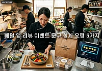 배달 앱 리뷰 이벤트 문구 설계 요령 5가지와 매출 유도형 공지 작성법