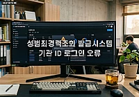 성범죄경력조회 발급시스템 기관 ID 로그인 오류 해결하는 3가지 실무 팁