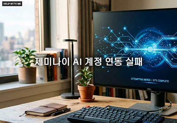 제미나이 AI 계정 연동 실패 원인과 무한 로딩 해결 방법 5가지