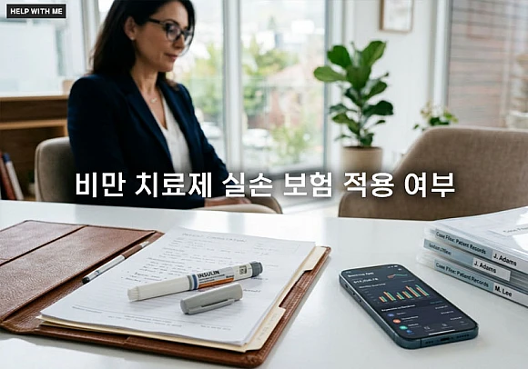 비만 치료제 실손 보험 적용 여부 및 치료 목적 실비 청구 기준 정리