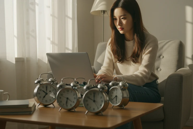 컴퓨터 활용능력 1급 실기 시험 반복 연습과 시간 관리를 상징하는 사진 컴퓨터 활용능력 1급 실기 시험 반복 연습과 시간 관리를 상징하는 사진