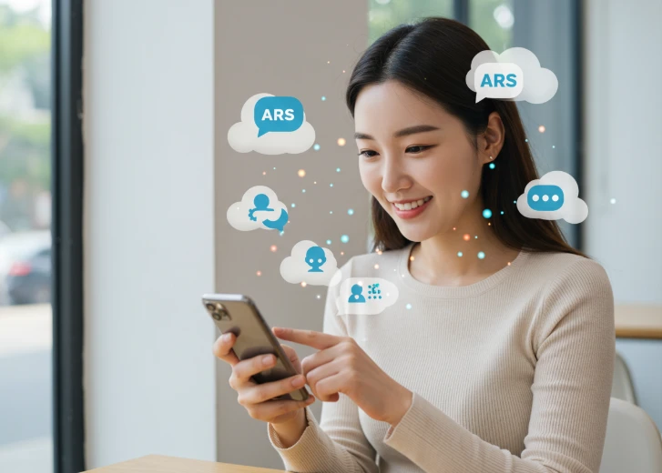 복잡한 금융 문제를 챗봇, 디지털 ARS 등 다양한 채널로 해결하는 한국 여성 복잡한 금융 문제를 챗봇, 디지털 ARS 등 다양한 채널로 해결하는 한국 여성