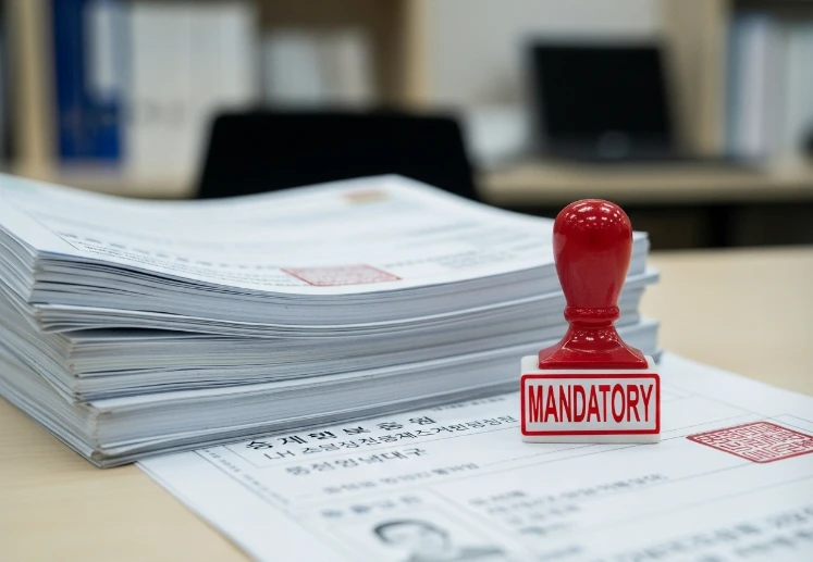 소득금액증명원, 등본 등 LH 청년전세임대 심사에 필요한 필수 서류 더미. 소득금액증명원, 등본 등 LH 청년전세임대 심사에 필요한 필수 서류 더미.