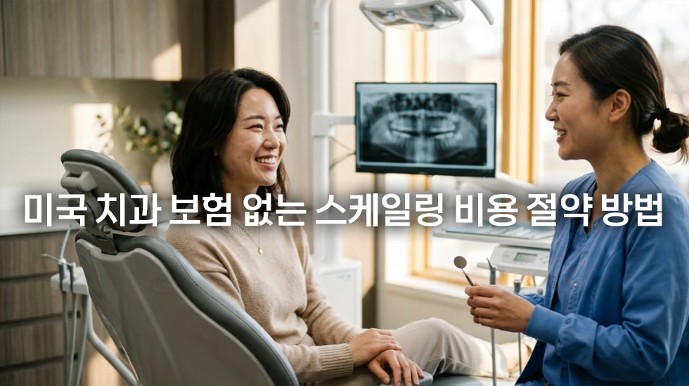 미국 치과 보험 없는 스케일링 비용 절약 방법과 멤버십 활용 전략