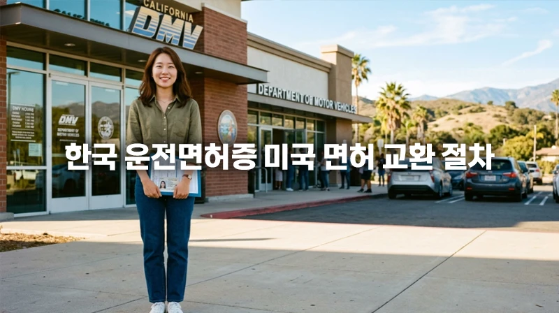 한국 운전면허증 미국 면허 교환 절차와 필수 준비 서류 가이드