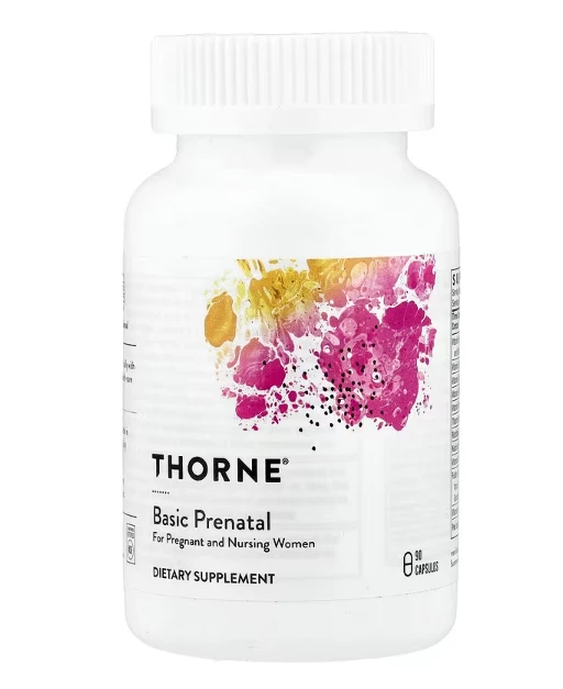 Thorne, Basic Prenatal, 90 Capsules
