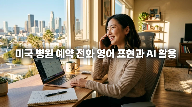 미국 병원 예약 전화 영어 표현과 AI 활용 실전 연습 가이드 미국 병원 예약 전화 영어 표현과 AI 활용 실전 연습 가이드