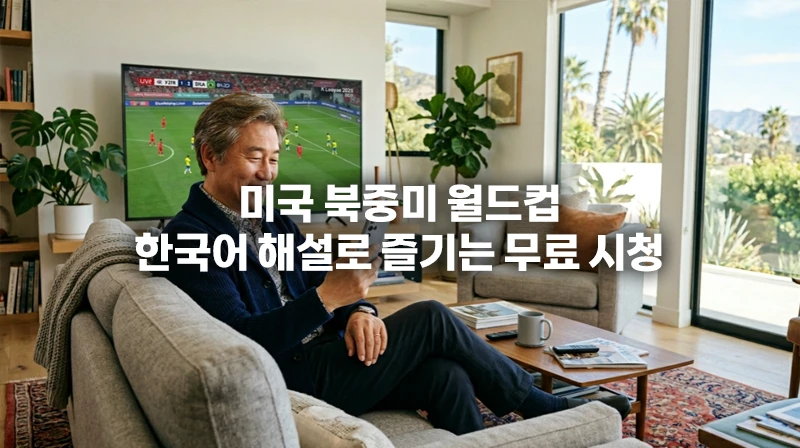미국 북중미 월드컵 한국어 해설로 즐기는 무료 시청 노하우