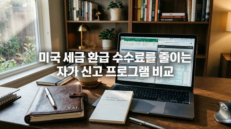 미국 세금 환급 수수료를 줄이는 자가 신고 프로그램 비교 가이드