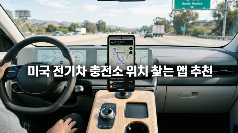 미국 전기차 충전소 위치 찾는 앱 추천 및 ChargePoint 활용 비용 비교 가이드